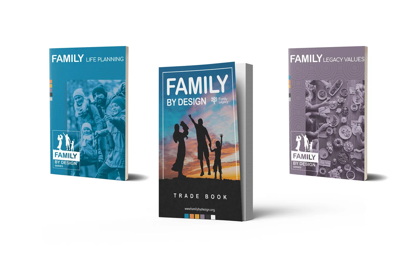 Trade book series Print-ready interiors
