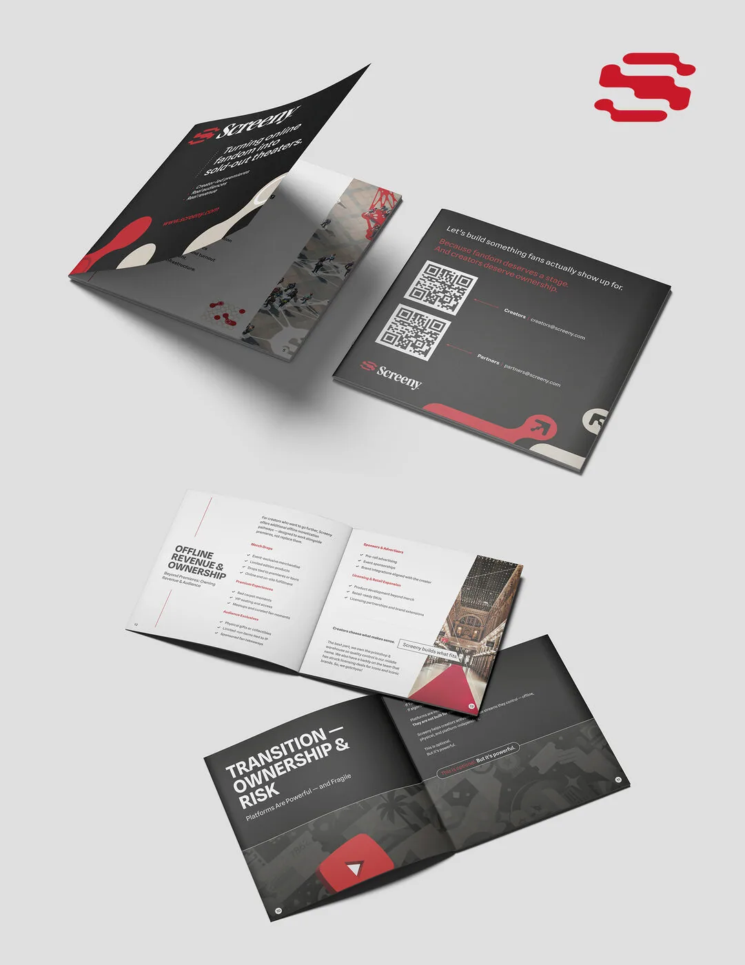 Screeny Booklet Booklet design