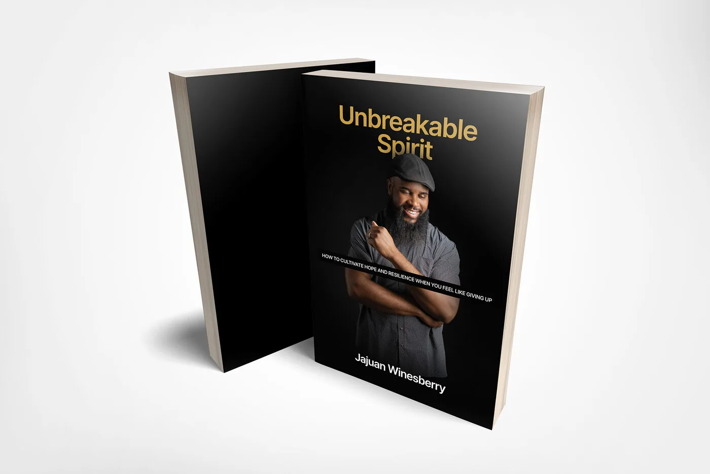 Unbreakable Spirit book cover design
