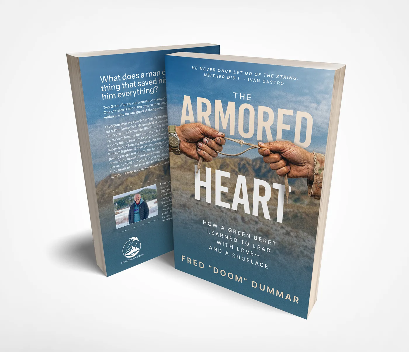 The Armored Heart book cover design
